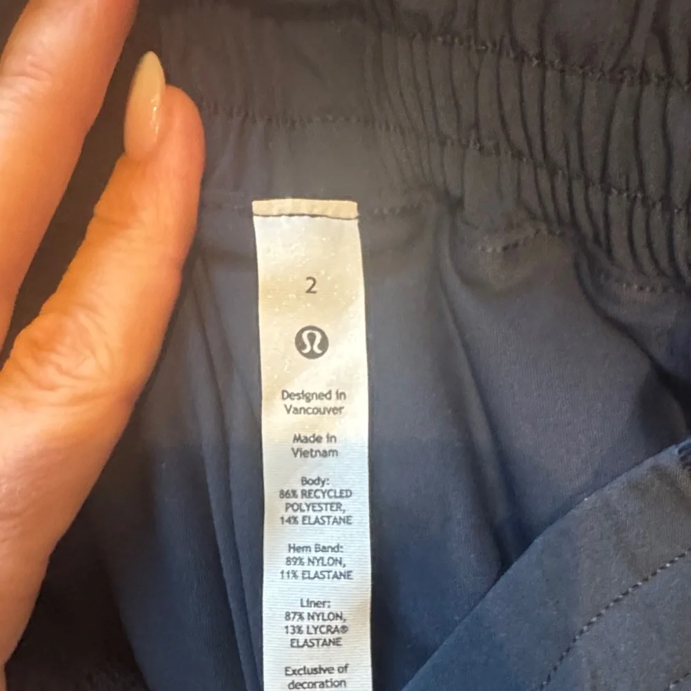 Lululemon navy Blue Athletic Skirt - Picture 3 of 3